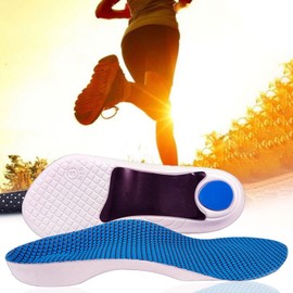 Arch Support Shoe Insoles - 2x Arch Massage Shoes Inserts,Flat Feet Overpronation Low Arch Support Insoles, Motion Control Boots Inserts