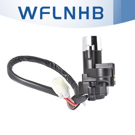 WFLNHB Ignition Key Switch Replacement for Suzuki GSXR 600 750 SV650 GSF 650 1200 1250 SFV650 SV650 DL650 V-Strom Replacement for 37100-33E20