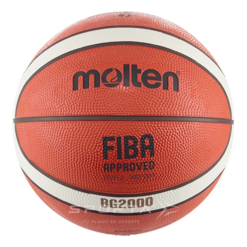 Balón Basquetbol Molten B7g2000 Hule Naranja Moldeado No. 7