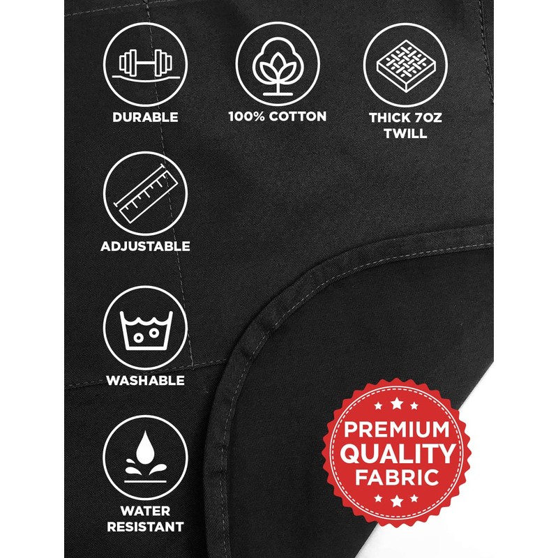 ApronMen, Your Opinion BBQ Grill Adjustable Apron for Men, Red,