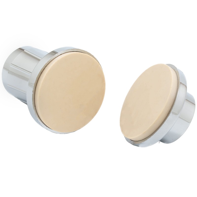 Stone Harbor Hardware Flanges for Economy Shower Rod, Adjustable, ABS