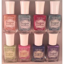 SALLY HANSEN SUGAR SHIMMER TEXTURED NAIL POLISH BUY 2 GET 1 FREE *READ DESCR* - 05 Mint Tint