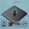 SR SUN RISE 10 Inch Rain Shower Head Matte Black