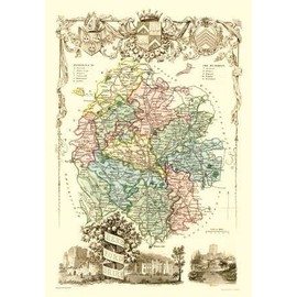 Old Map of Herefordshire 1836 by Thomas Moule 1000 Piece Jigsaw Puzzle (jg)