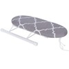 AUNMAS Mini Tabla de Planchar con Mangas Plegables, Collares, Mesa