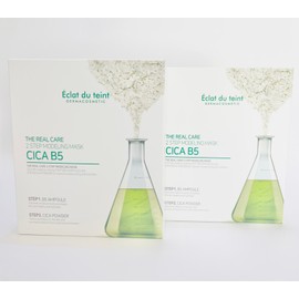 Eclat Dutin The Real Care 2 Step Modeling Mask Pack 5 sheets Soothing Pack The Real Care 2 Step Modeling Pack 1+1 / 에끌라뒤땅 더 리얼 케어 2스텝 모델링 마스크 팩 5매입 진정팩 더 리얼 케어2스텝 모델링 팩 1+1