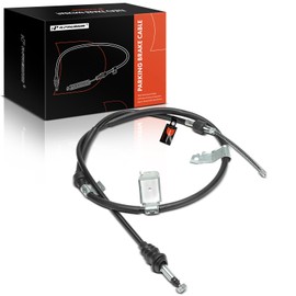 A-Premium Rear Driver Side Parking Brake Cable Assembly Compatible with Honda Models: CR-V CRV 1997 1998 1999 2000 2001, 2.0L