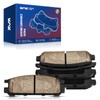 KAX Ceramic Brake Pads Rear for Subaru Legacy 1990-1999, Impreza