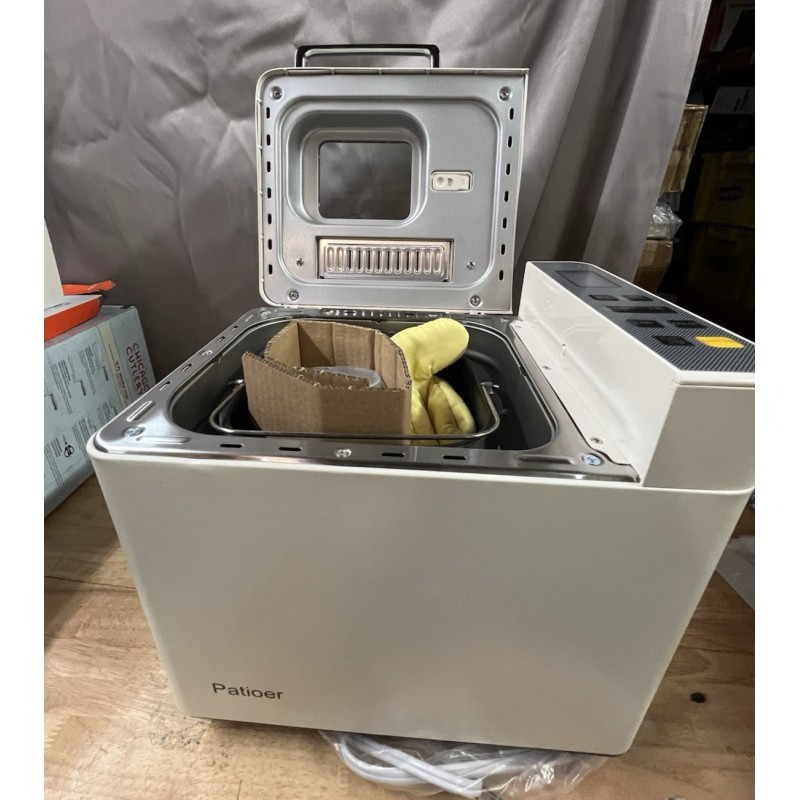 Unbranded 2LB Bread Maker with Yeast & Nut Dispenser, 21-in-1