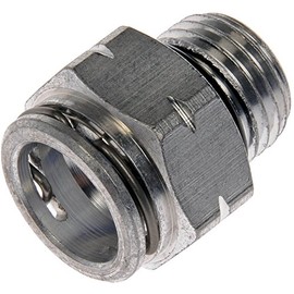 Dorman 800-614 Transmission Line Connector - Tube Size 3/8 - Thread 9/16-18UNF Compatible with Select Models