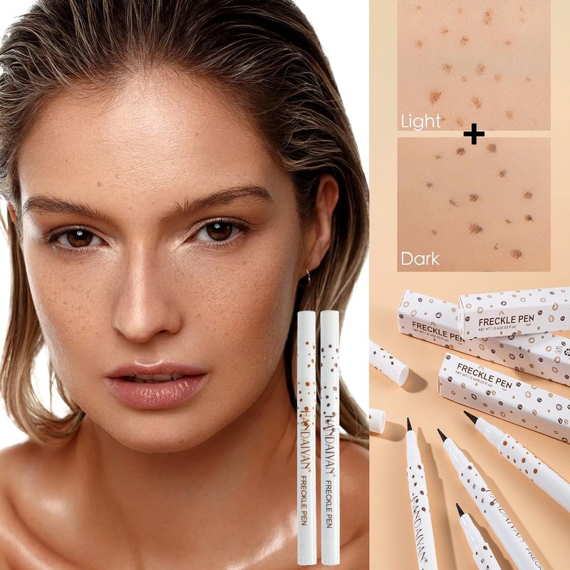 Freckle Pen Bolígrafo Para Pecas, Bolígrafo De Maquillaje Para Pecas,