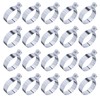 20pcs 304 Stainless Steel Chain Link Brace Band Chain Fence