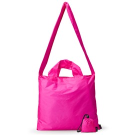 KALIDI Compact Tote Shopping bag Lightweight Foldable Tiny Reusable Grocery Shoulder Bag Crossbody