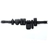 ROCOTACTICAL 8-in-1 Law Enforcement Duty Web Belt Rig, Basketweave Police