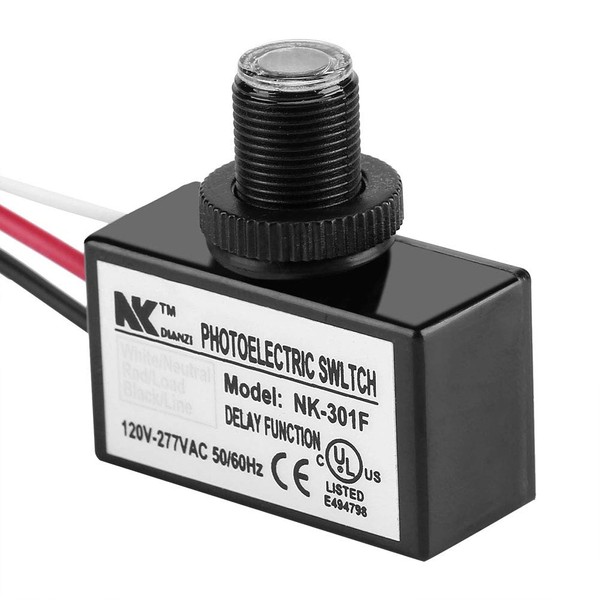 SoarUP 120V-277VAC Dusk to Dawn Sensor Photoelectric Switch, Light Sensor