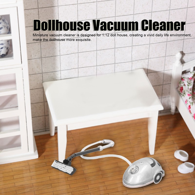 1:12 Dollhouse Vacuum Cleaner Miniature Vacuum Cleaner Model Home Appliance