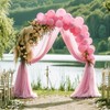 Wokceer Wedding Arch Draping Fabric 28.7" x 20FT Blush Pink