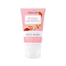 Creightons Pink Grapefruit Refreshing Face Wash (150ml) - Deeply cleanses & purifies without over-drying skin. With added Vitamin E. Dermatologically Tested.