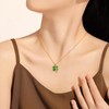 MagiMore Four Leaf Clover Necklace for Women - Opal Jewelry