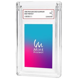 Mint Protect Acrylic Case for PSA Slub UV Protection (Ultra Clear)
