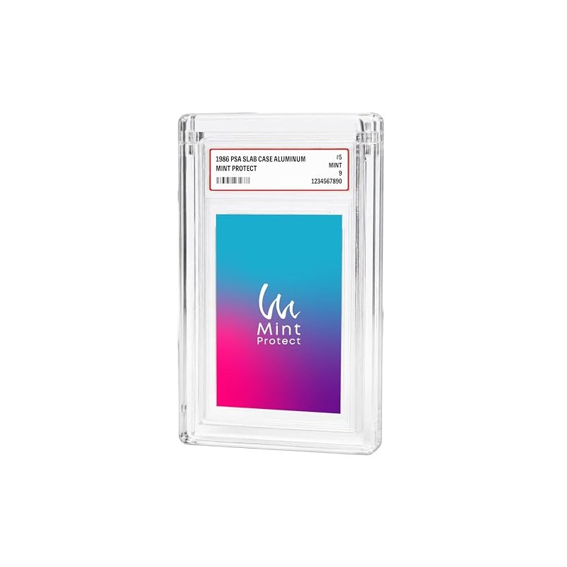 Mint Protect Acrylic Case for PSA Slub UV Protection (Ultra