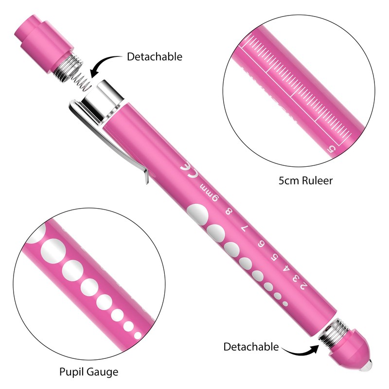 RISEMART Pupil Light, Diagnostic Light, Nurse Emergency Service Accessories with