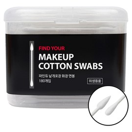 Findew cosmetic swab individually packaged, 180 pieces, 1 piece / 파인듀 화장 면봉 낱개포장, 180개입, 1개