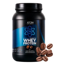Proteína En Polvo Whey Low Carb 907g Atom Fitness                                                                                                     