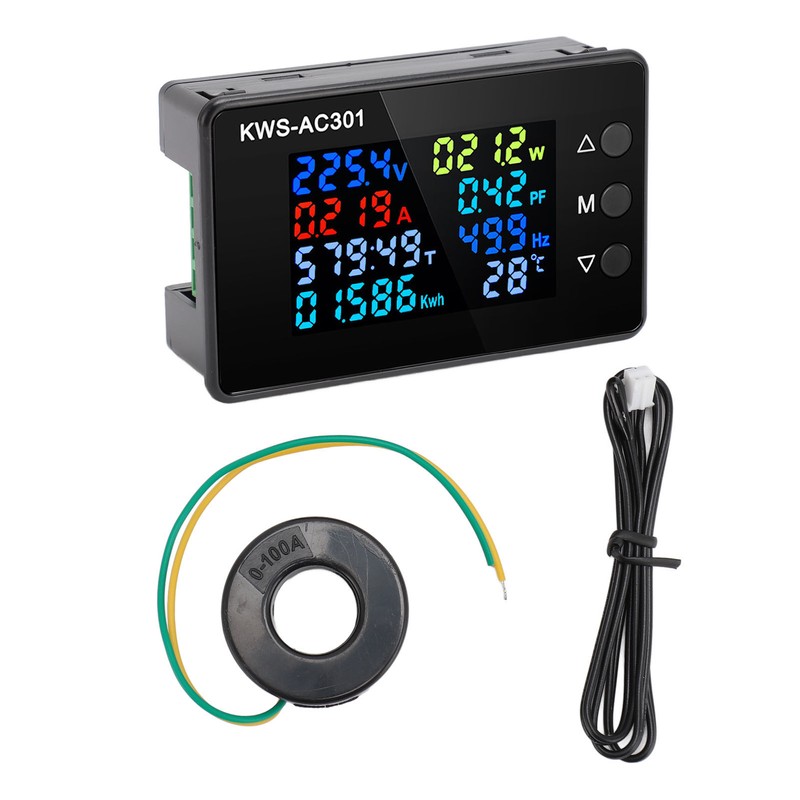 Volt Amp Meter 0 to 100A 50 to 300V Color