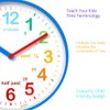 Beyond Happy Educational Kids Wall Clock - Colourful Silent Clock
