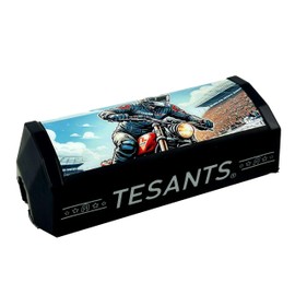 Dirt Bike Handlebar Pad, Sponge Chest Guard Crossbar Fits for 1 1/8" Dirt Bikes Motocross ATV Quads Off-Road Handlebar Handle Bar Cross Bar Fit (Black)