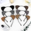 Casoty 6 - Pack Assorted Cat Ears Headbands for Women