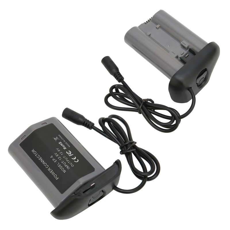 EL18 DC Coupler Kit External Full Decoding Dummy Battery with