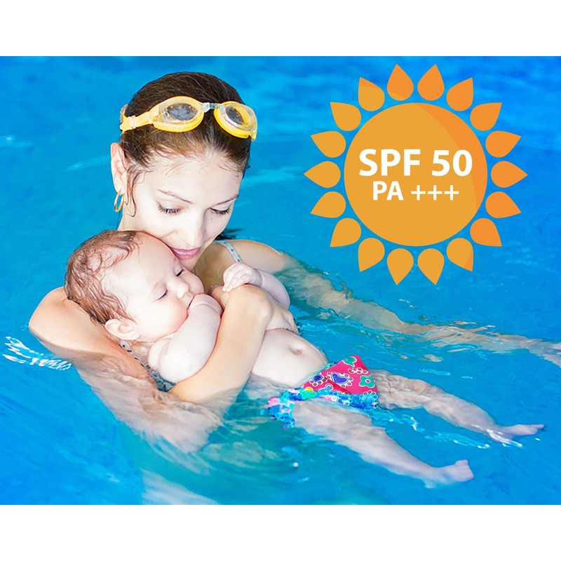 Water Gear Reusable Baby Swim Diaper - Pink - Small