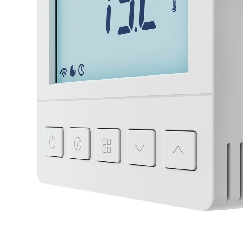 Hama Room Thermostat Underfloor Heating (Radiator Thermostat for Smart Home