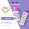 CRYSTAL Deodorant - Mineral Roll on Vegan Deodorant for Women