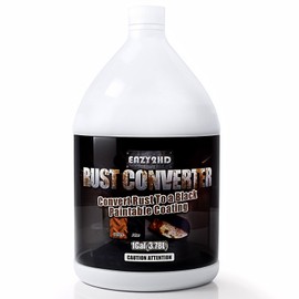 Eazy2hD Rust Converter for Metal, 1 Gallon Professional Rust Inhibitor, Water-Based Rust Remover for Metal to Paint Over, Stop Rust and Corrosion, Suitable for Black Metal Rust Removal Treatment