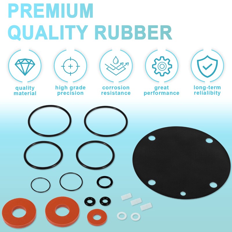 905111 Complete Rubber Repair Kit Fit for Febco Backflow 825Y