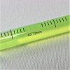 Replacement Level Glass Vial, Spirit Bubble Level, with Nib, Accurate
