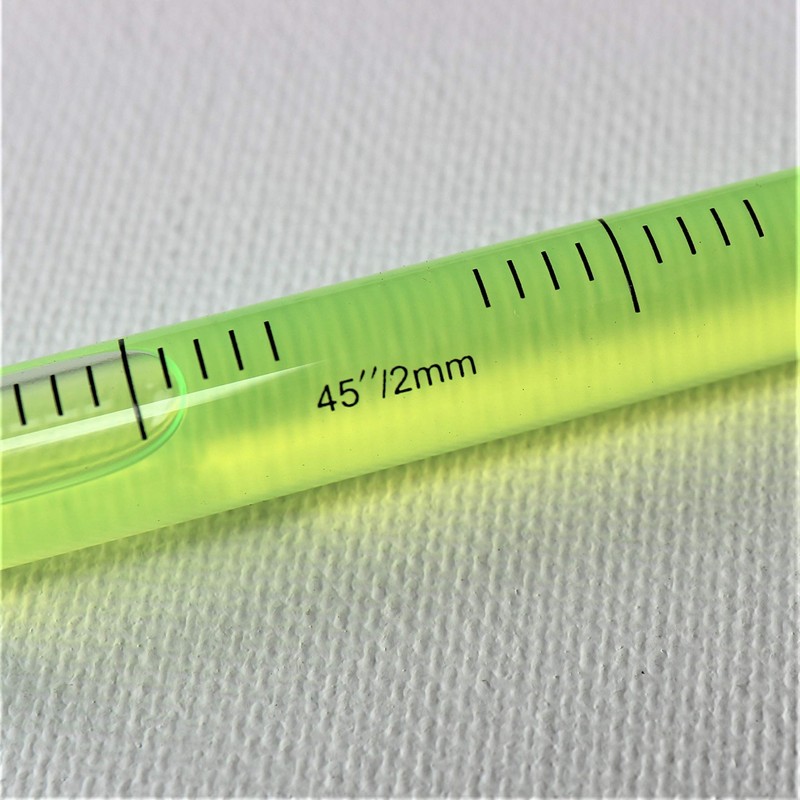 Replacement Level Glass Vial, Spirit Bubble Level, with Nib, Accurate