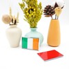 Perdecor Ireland Flag Sticker Irish Emblem Decal Car Chrome Flags,