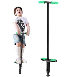 DEROFIT Pogo Stick Toys for Kids Age 6 and Up,Suitable for 40-100 lbs,Soft Foam Jump Stick,Pogo Stick for Beginners Kid Exercise Body Balance Keep Healthy Fun