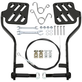 CILOYU Go Kart Brake and Throttle Pedal Kit with 71" Throttle Cable Replacement for Go Cart Kart Predator 212cc 196cc 6.5hp Azusa Fun Kart Radio Flyer Azusa Carter Road Rocket Vintage Drift Trike Part