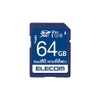 Elecom UHS-I U3 80MB s 64GB MF-FS064GU13V3R SDXC Card with