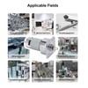 Gear Motor DC 24V 3.8A Speed Reduction Self Locking Reversible