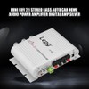Mini 2 Channel HiFi Stereo Bass Audio Power Amplifier 15W