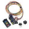1st_auto_parts For Universal 8 Circuit Universal Wire Harness Muscle Car
