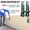 2pc Siding Installation Kit, Compatible with 5/16-Inch Fiber Cement Sidings,