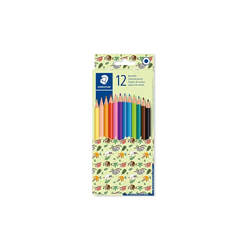 STAEDTLER 175 C12 Wood-Free Coloured Pencils - Box of 12