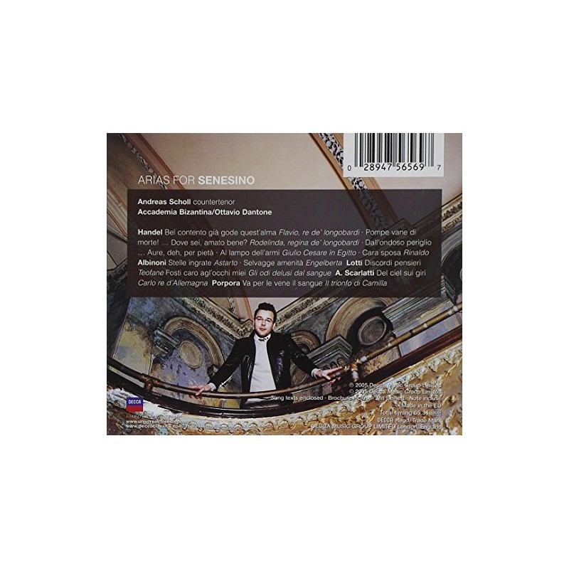 Arias for Senesino